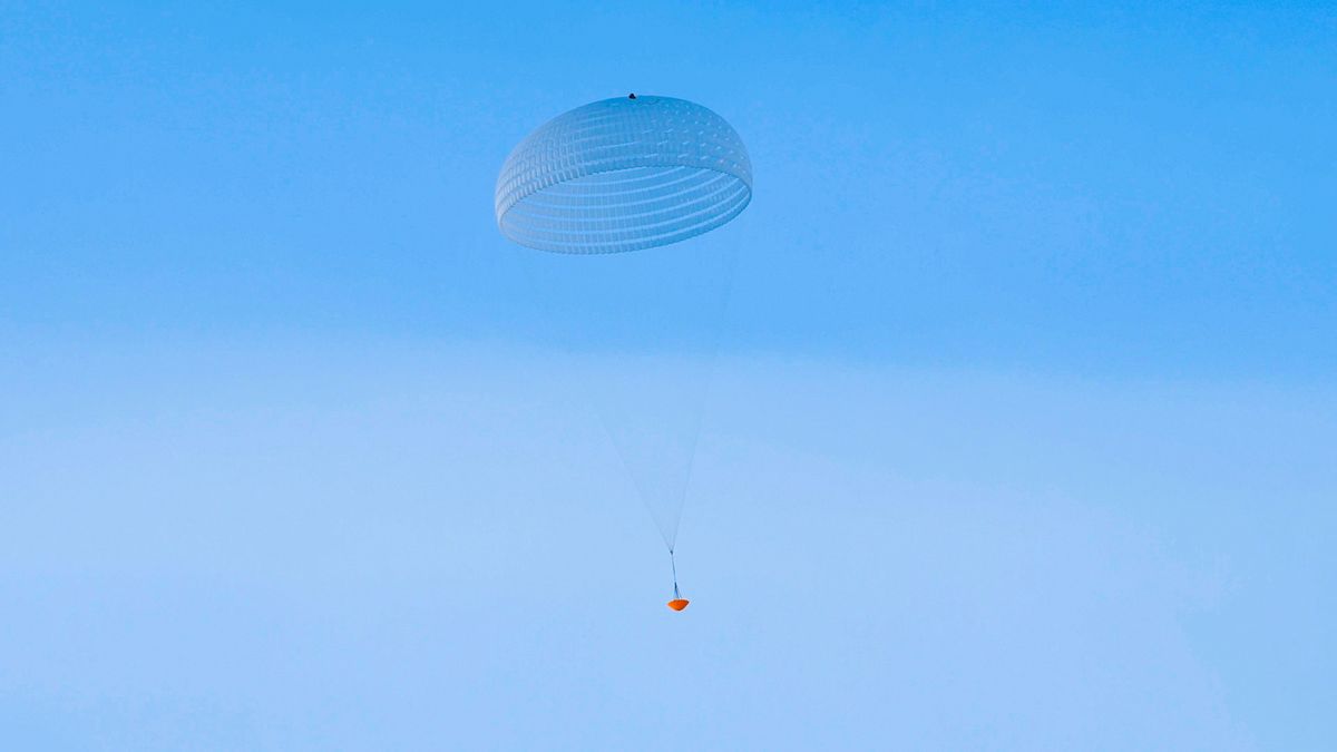 The Largest Parachute Ever Built for Mars Aces Its First Test Space