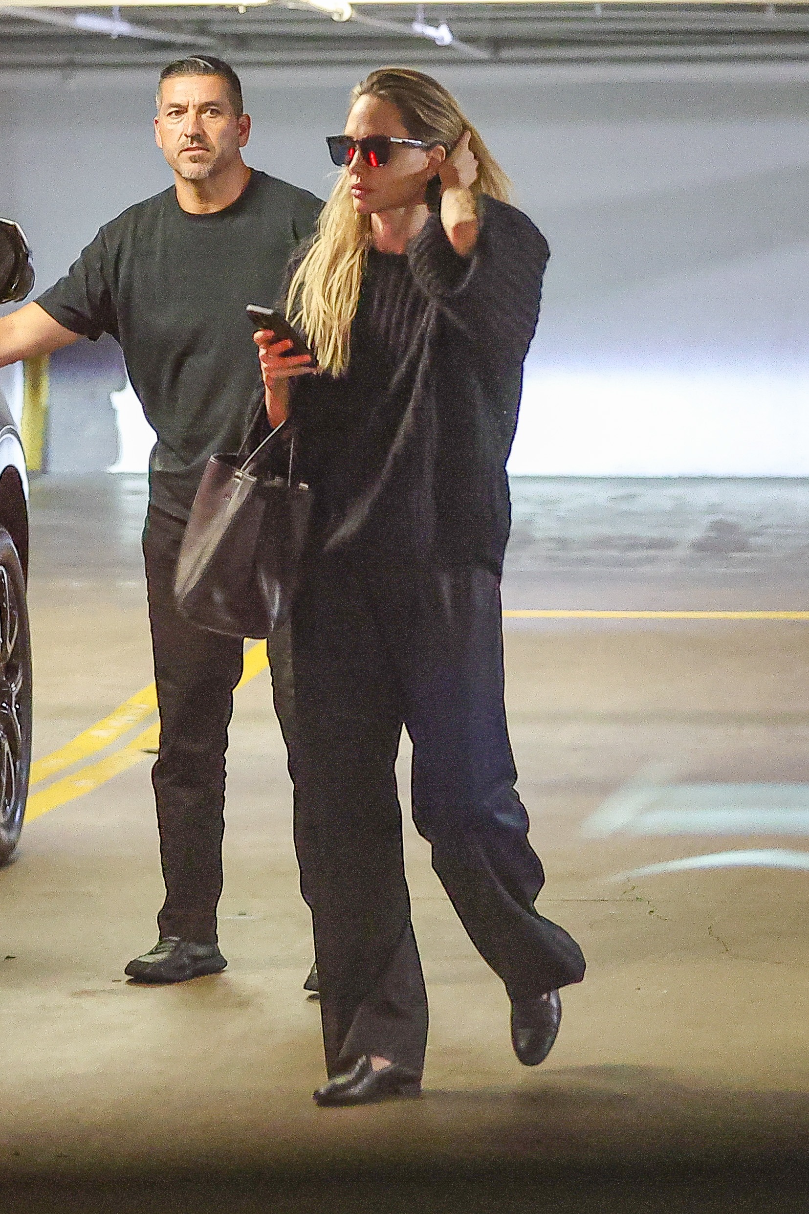 Angelina Jolie runs errands in Beverly Hills in an all-black look - 07/08/2026