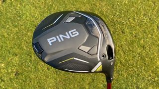 Photo of the Ping G430 Max 10K driver demonstrating a very heavy rear weight position