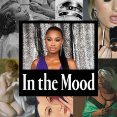 Coco Jones headshot for Marie Claire's In the Mood franchise.