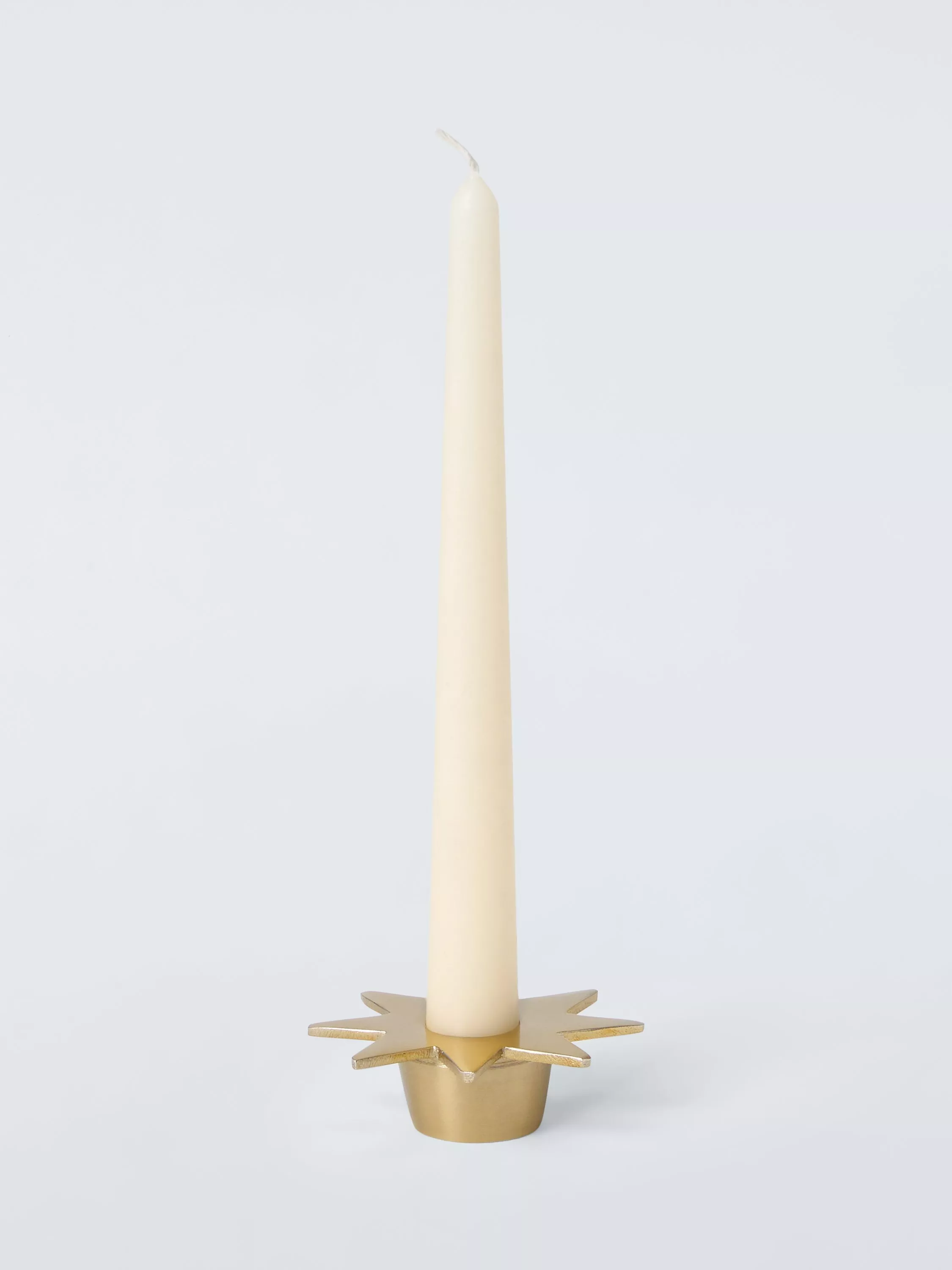John Lewis Metal Star Candle Holder, Gold