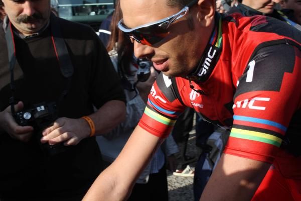 In the eye of the storm: BMC's decision to allow Alessandro Ballan start attracted controversy.