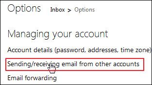 Send / Receive Email from Other Accounts