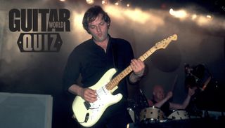 David Gilmour performs at the UIC Pavillion in Chicago, Illinois on June 8, 1984