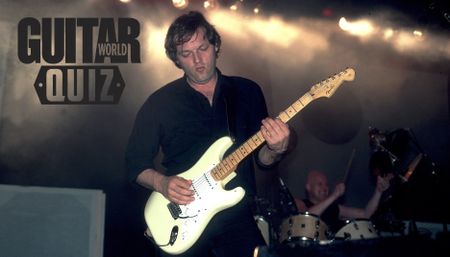 David Gilmour performs at the UIC Pavillion in Chicago, Illinois on June 8, 1984