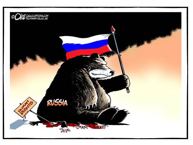 Editorial cartoon Sochi Olympics