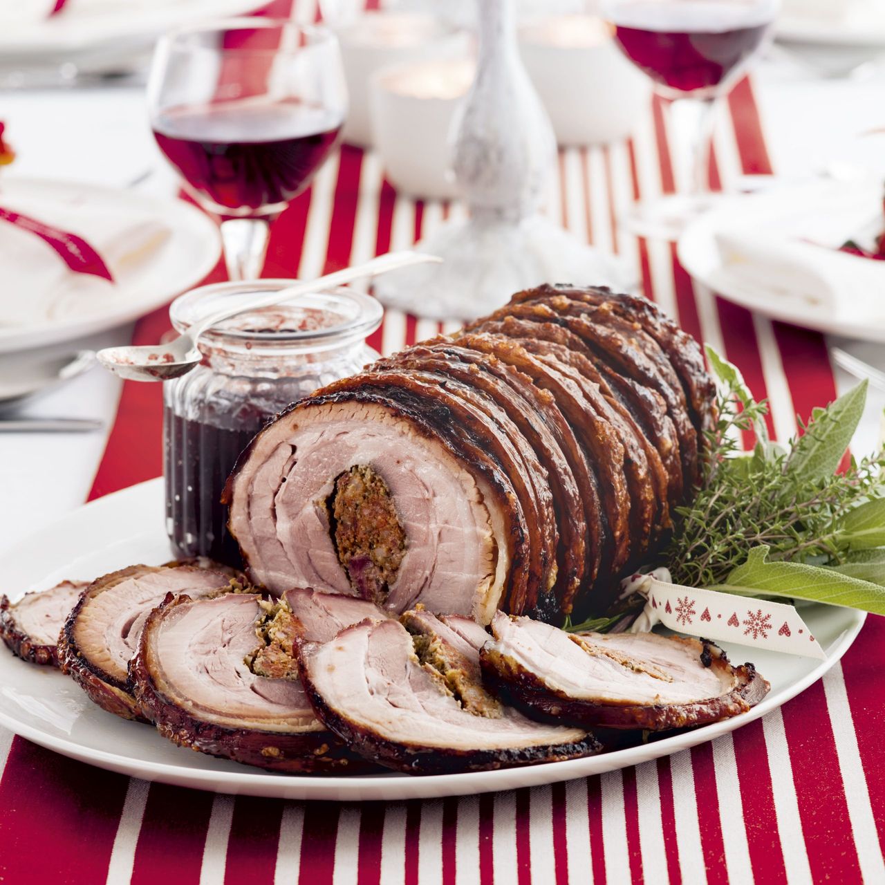 Photo of Pork stuffed with fennel and chorizo