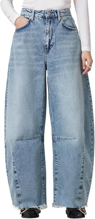 AllSaints, Allsaints Women's Jett Barrel Jean, Cream White