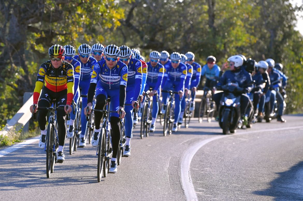 Yves Lampaert and Kasper Asgreen (Deceuninck - Quick-Step Team)