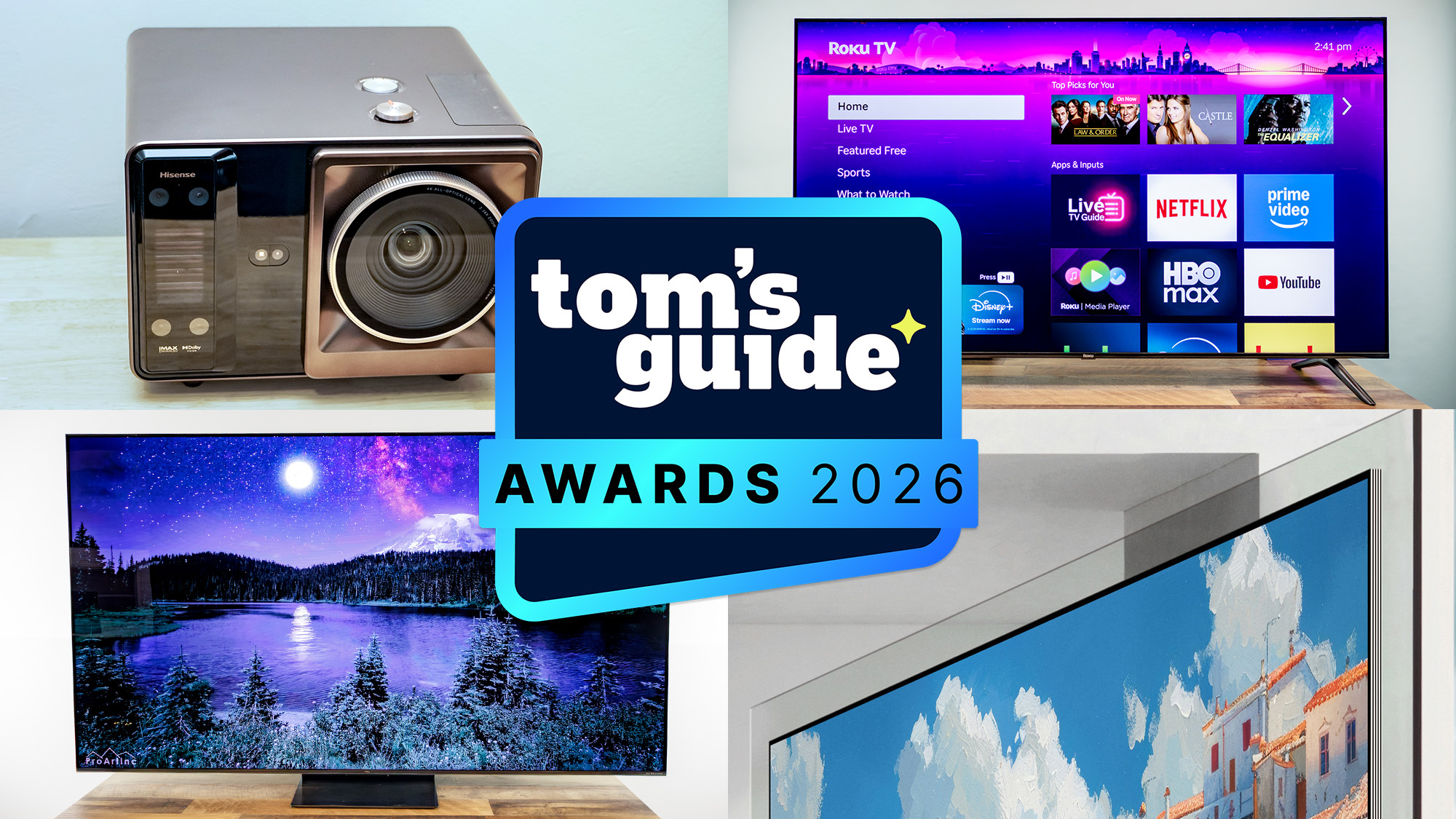 Tom's Guide Awards 2026 TVs