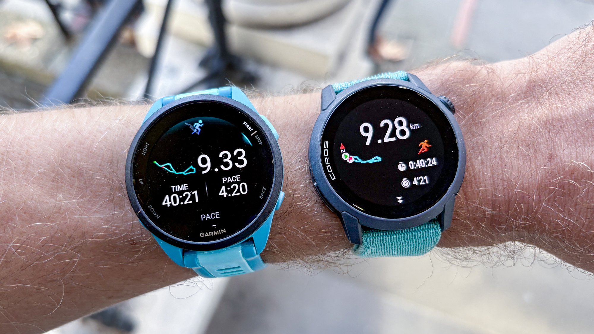 Garmin Forerunner 165 vs Coros Pace 4
