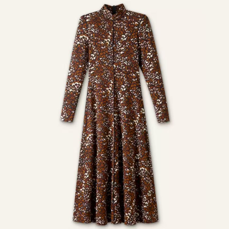 ME+EM, long sleeve midi dress