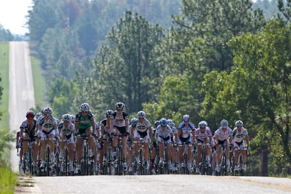 Long rolling hills along the Fort Gordon road course.