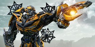 Live action Bumblebee in Transformers