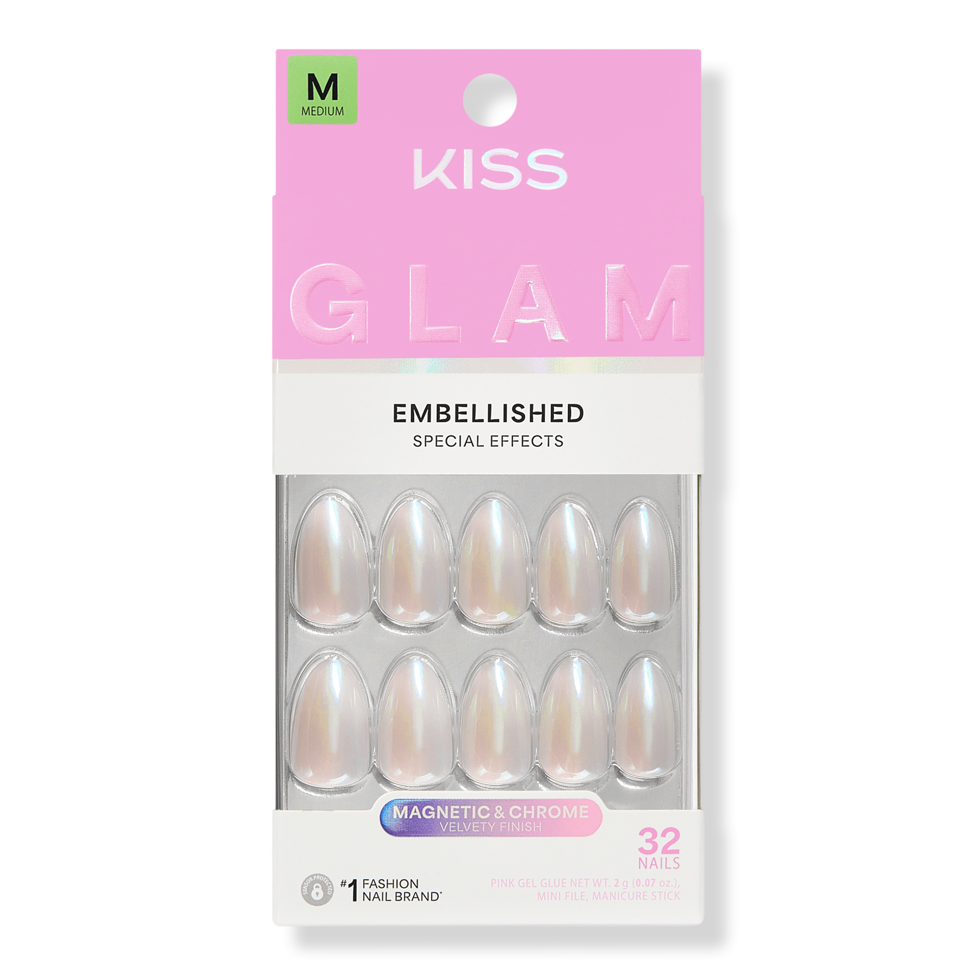 Glam Embellished Press on Nails - Dive