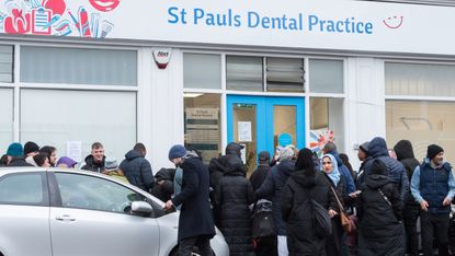 Bristol dentist queue