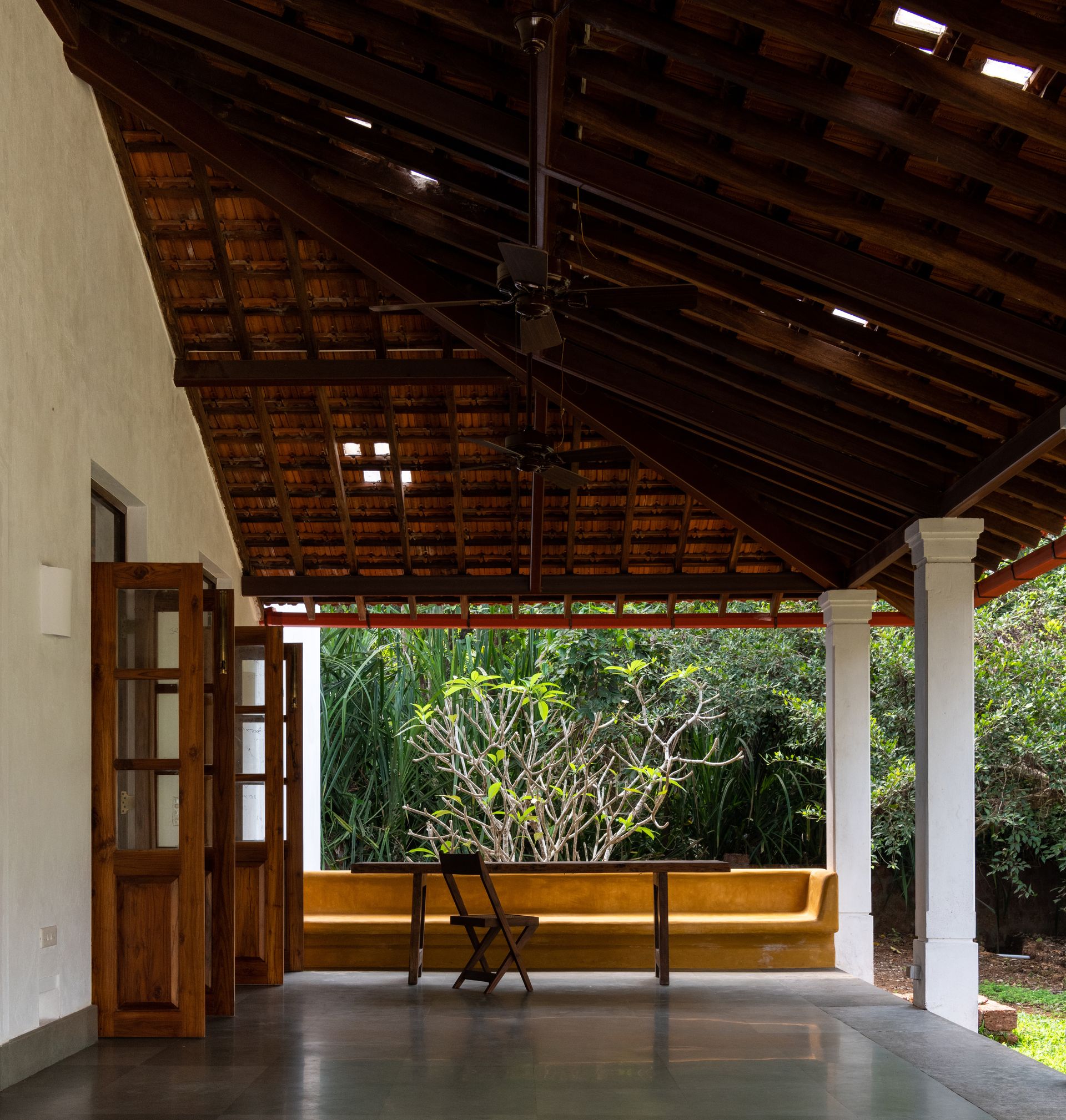 House with Three Pavilions by GROUNDED