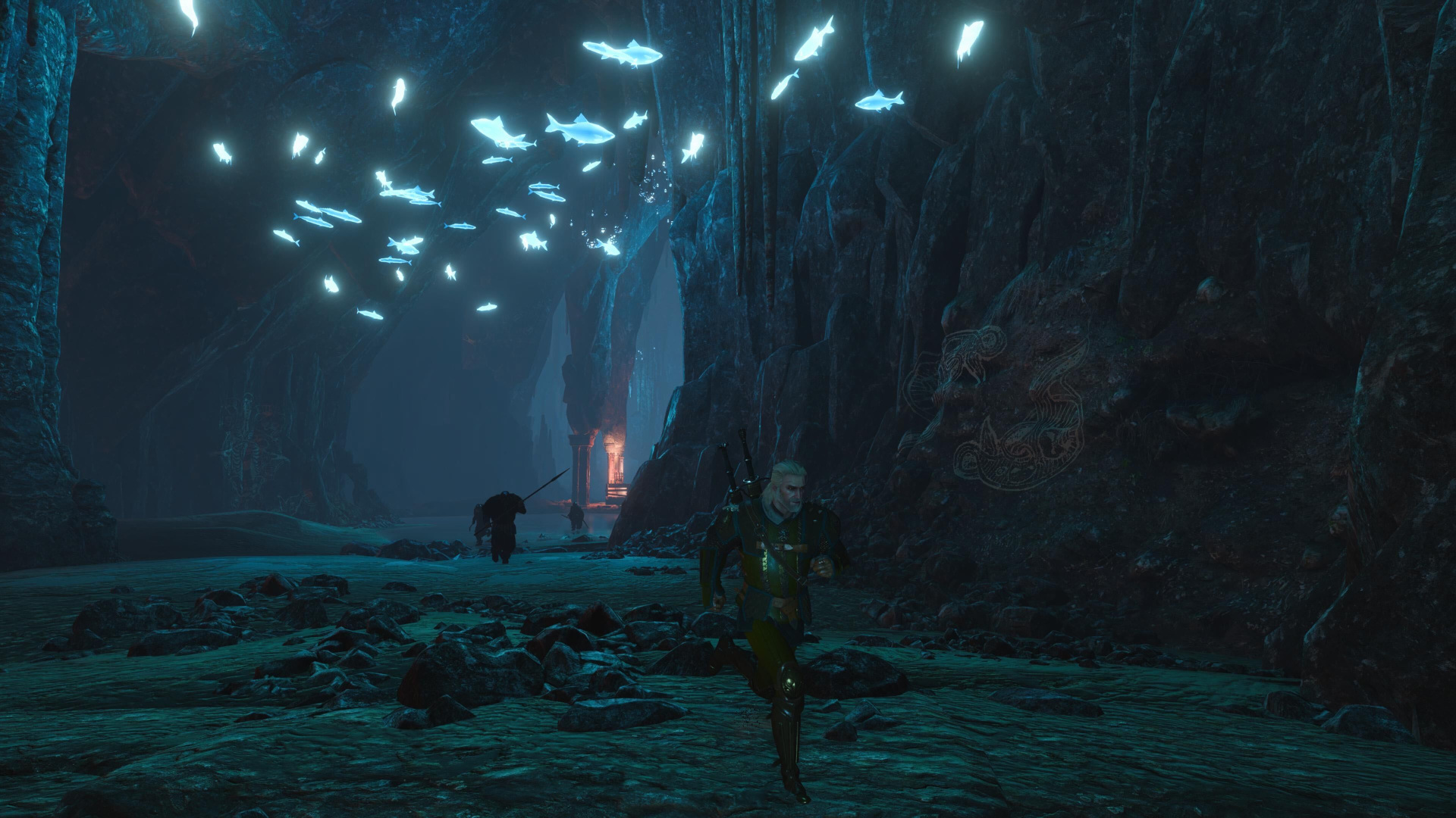 The Witcher 3 Remastered cave mission