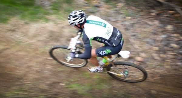 Kevin Evans finished an impressive second in his first race back after crashing