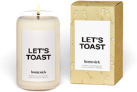 Homesick Let's Toast Candle| Currently $34 at Amazon