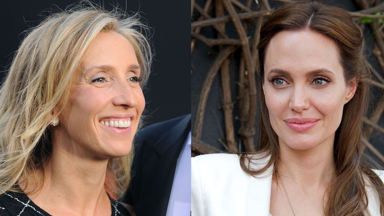 Sam Taylor-Johnson and Angelina Jolie