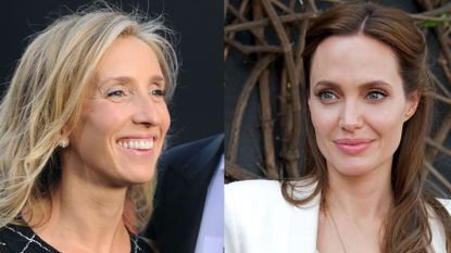 Sam Taylor-Johnson and Angelina Jolie