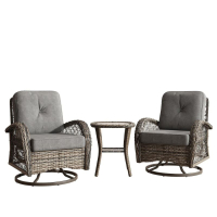 Corvus Livorno 3-Piece Swivel Chat Set: $575.39From $461.31 | Bed Bath &amp; Beyond