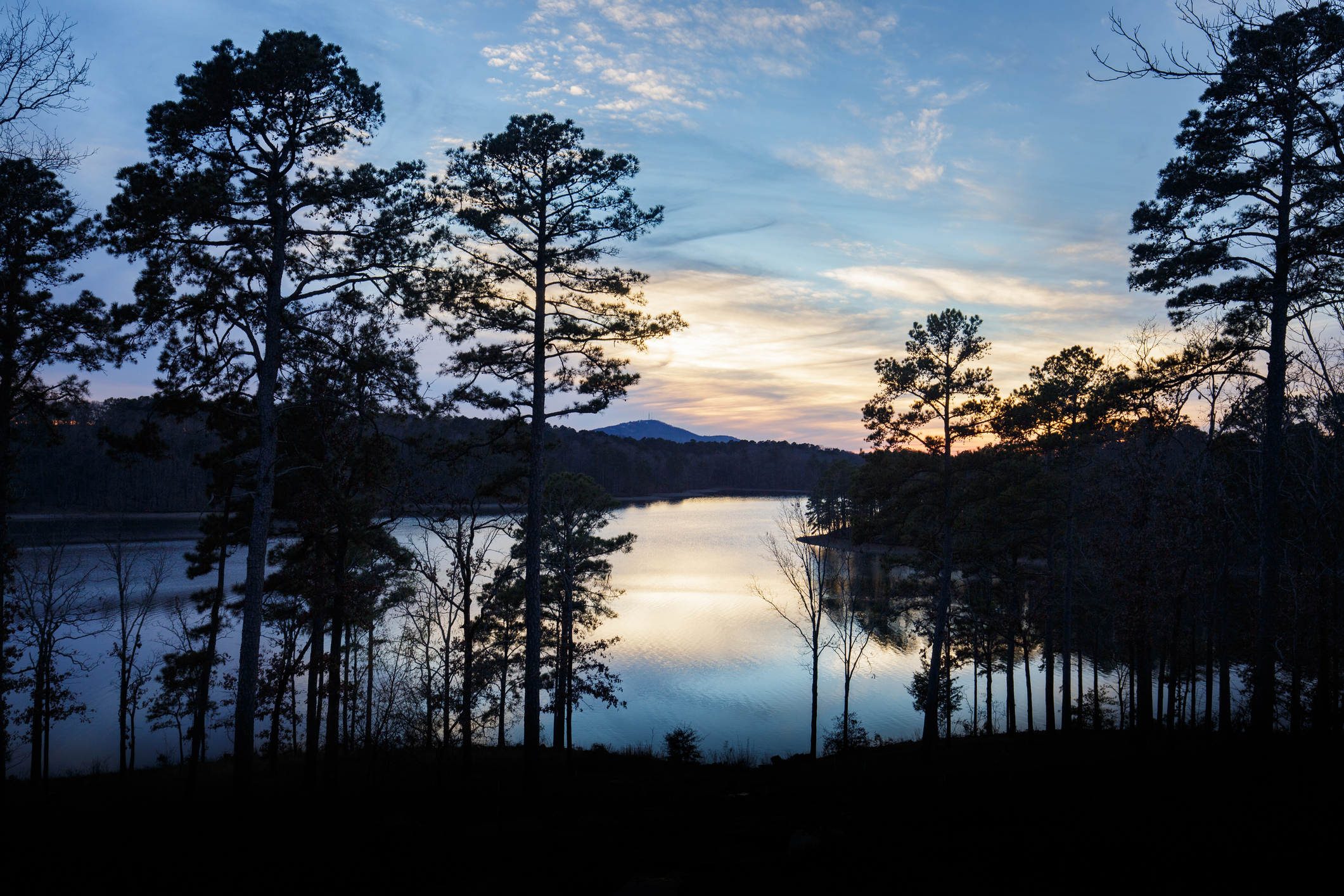 Lake in Arkansas