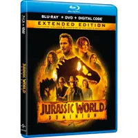 Jurassic World Dominion - Extended Edition (Blu-ray + DVD + Digital): $48.98 $14.99 on Amazon