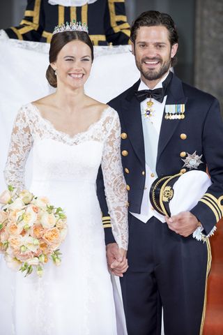 Princess Sofia's wedding dress
