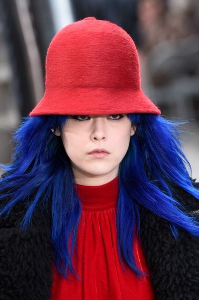 Smurf Blue Hair Color Trend - Smurf Dye Jobs | Marie Claire