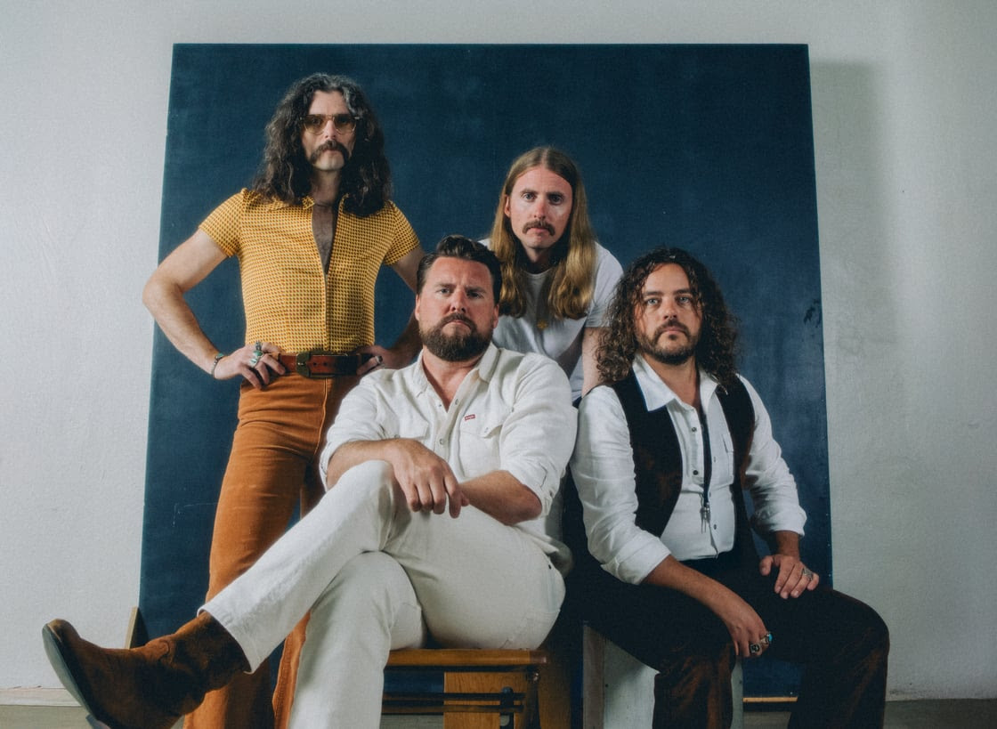 The Sheepdogs studio portrait
