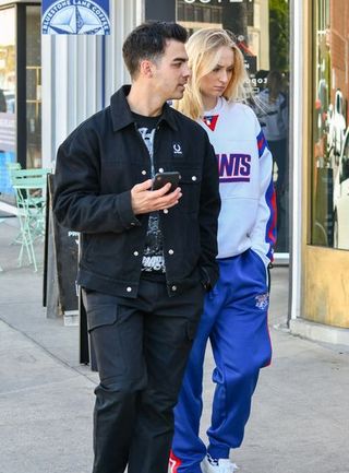 los angeles, ca march 02 sophie turner and joe jonas are seen on march 02, 2020 in los angeles, california photo by bg028bauer griffingc images