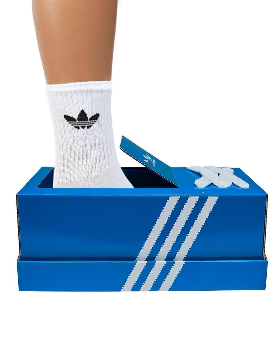 Adidas finds a sense of humour with ridiculous shoebox shoes | Creative ...