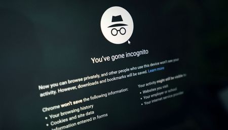 A screenshot of the opening page of Chrome's Incognito Mode.