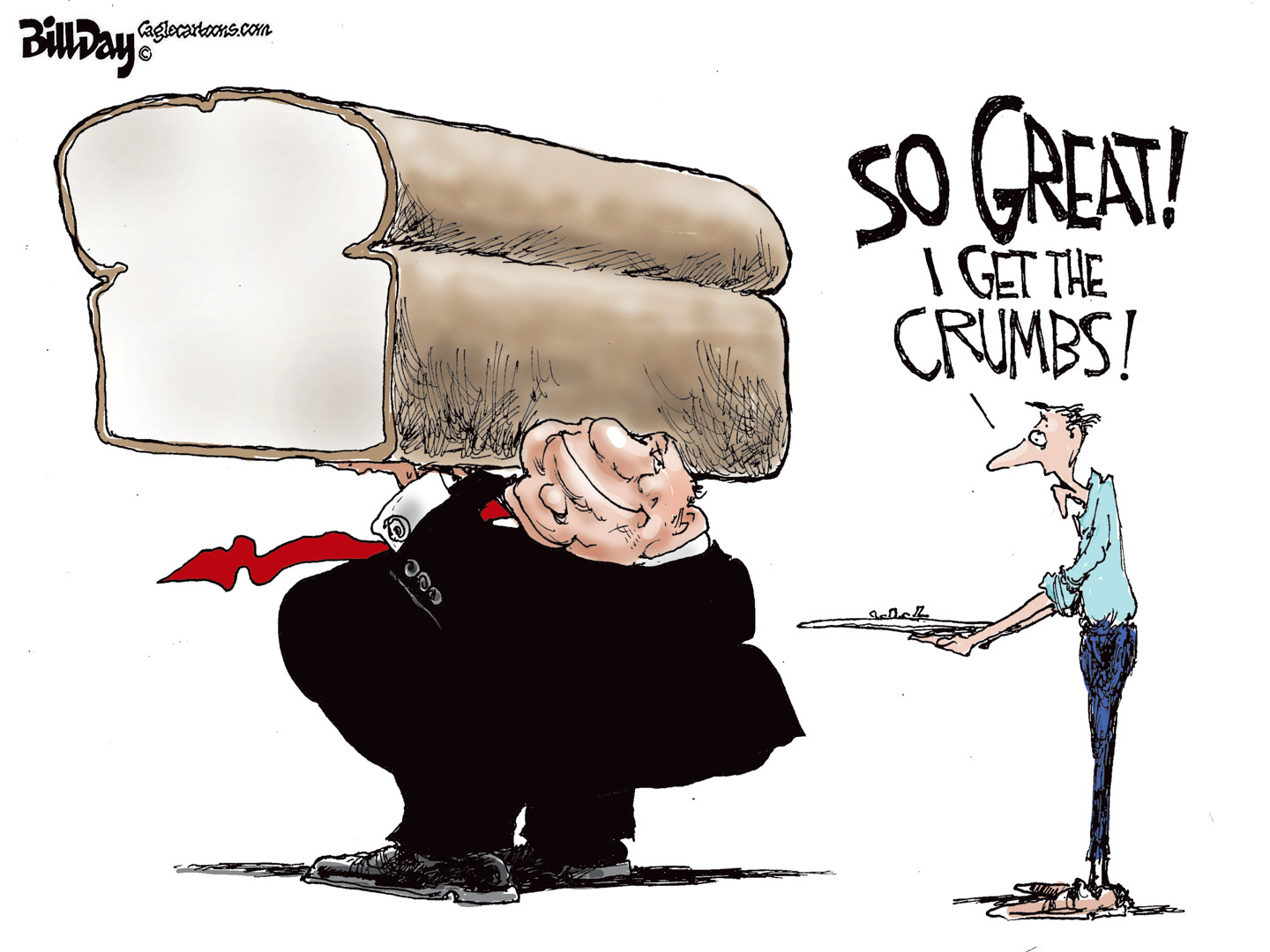 Political cartoon
