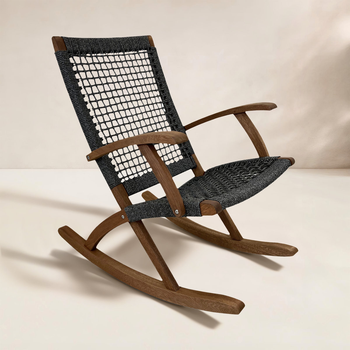 Birch Lane&amp;trade; Brayson Solid Wood Rocking Chair &amp;amp; Reviews | Wayfair