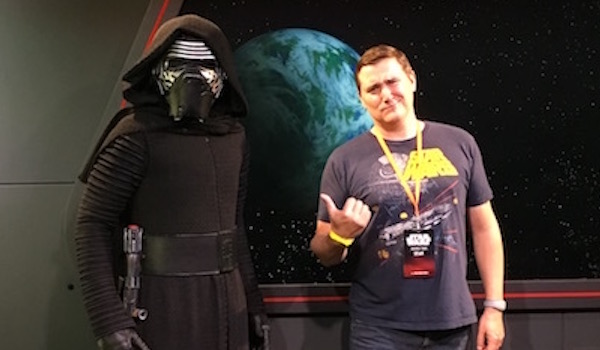Sean is not impressed with Kylo Ren