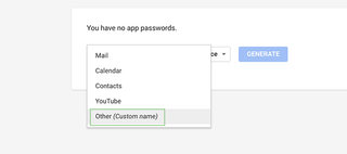 set up gmail in outlook 2016 two-factor authentication