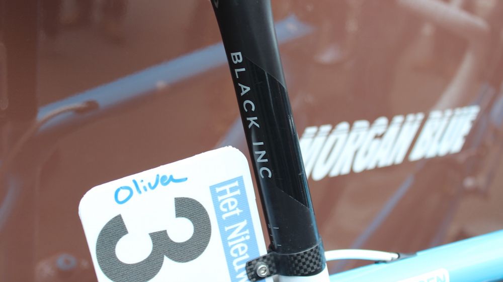 Black Inc is Factor's component brand and provides the finishing kit for the team's bikes
