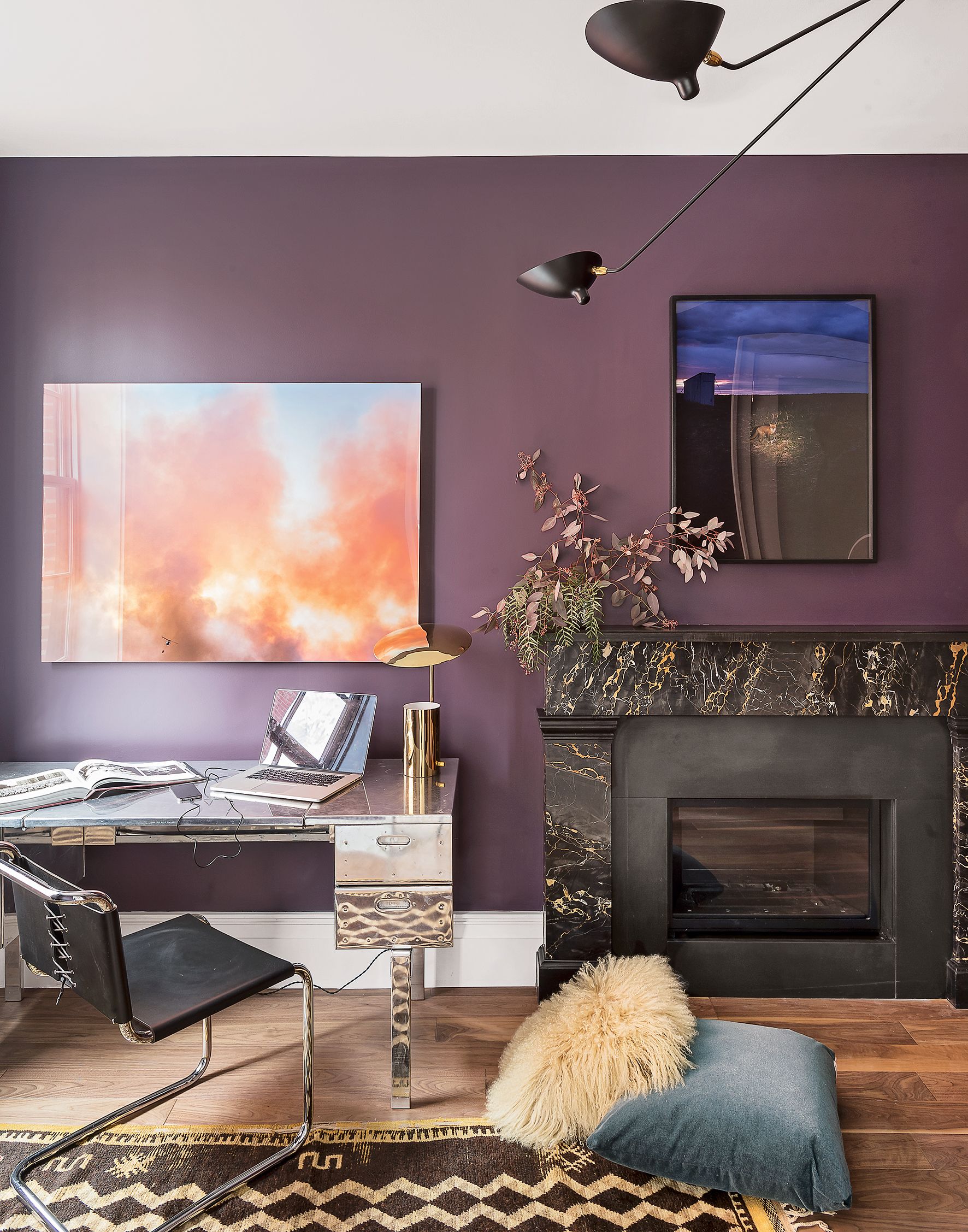 Explore this glamorous townhouse in Brooklyn with serious design flair ...