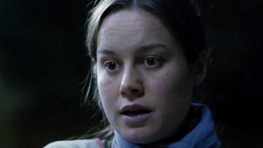 Brie Larson as Joy telling her son the story of when she was taken in Room.