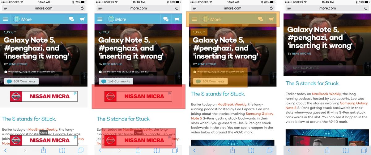 Content Blocking Examples Content blocking extensions in iOS 9: Explained | iMore