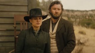 Natalie Portman and Joel Edgerton in Jane Got a Gun