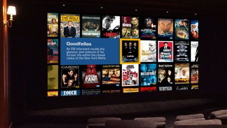 Kaleidescape on home entertainment system 