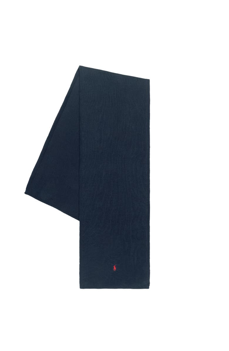 Lightweight Cotton Knit Scarf