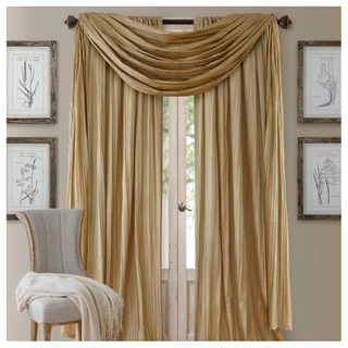 Elrene Athena Curtain Panels and Scarf Valance from Macy's