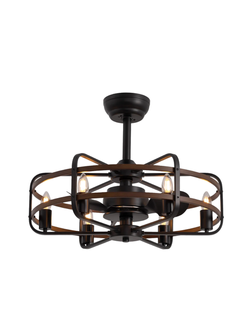 Cantin Classic Caged Farmhouse Ceiling Fan 