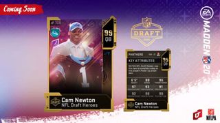 Madden 20 Cam Newton Draft Pick