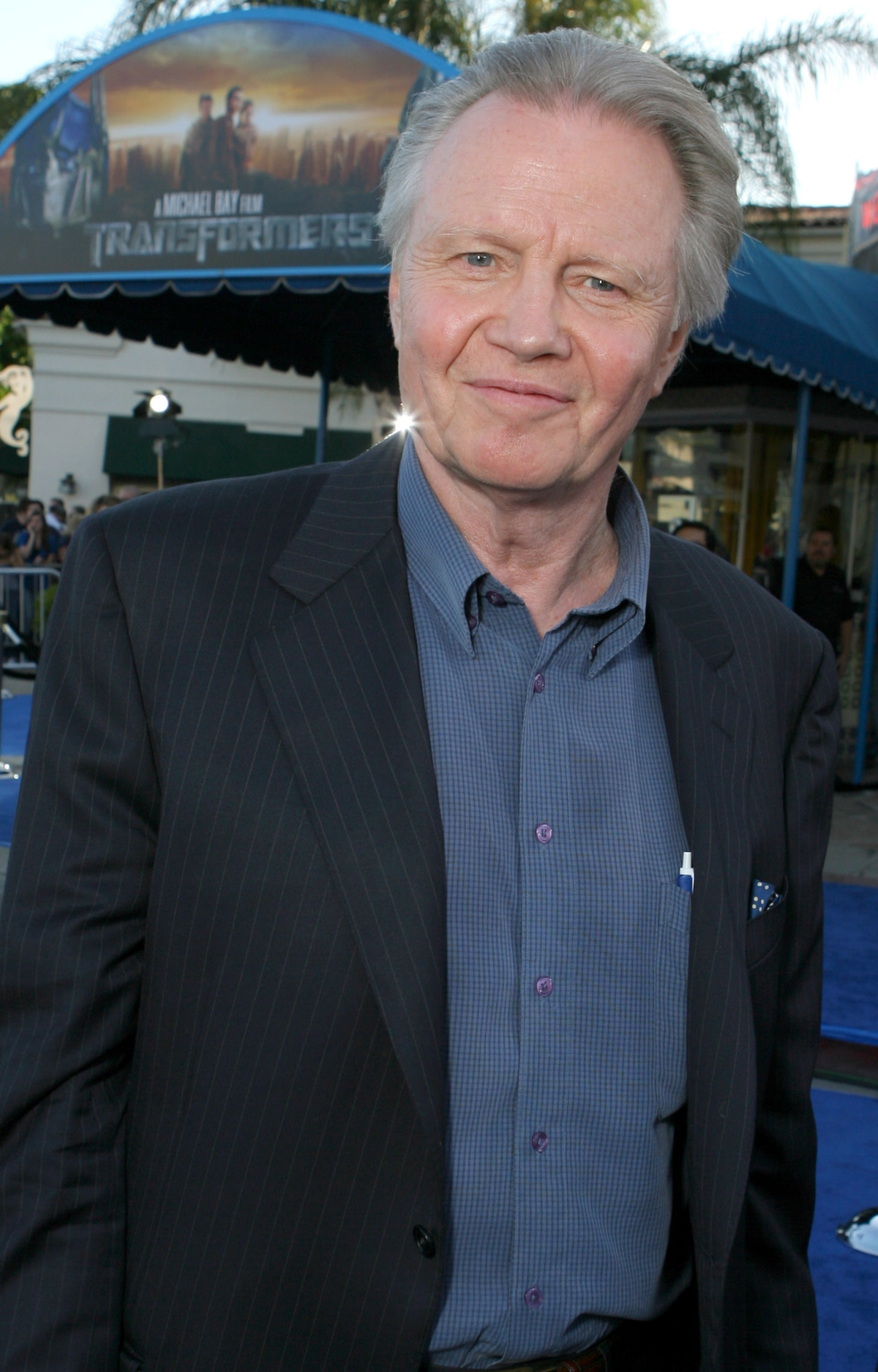 Jon Voight attends the Westwood, California premiere of Transformers